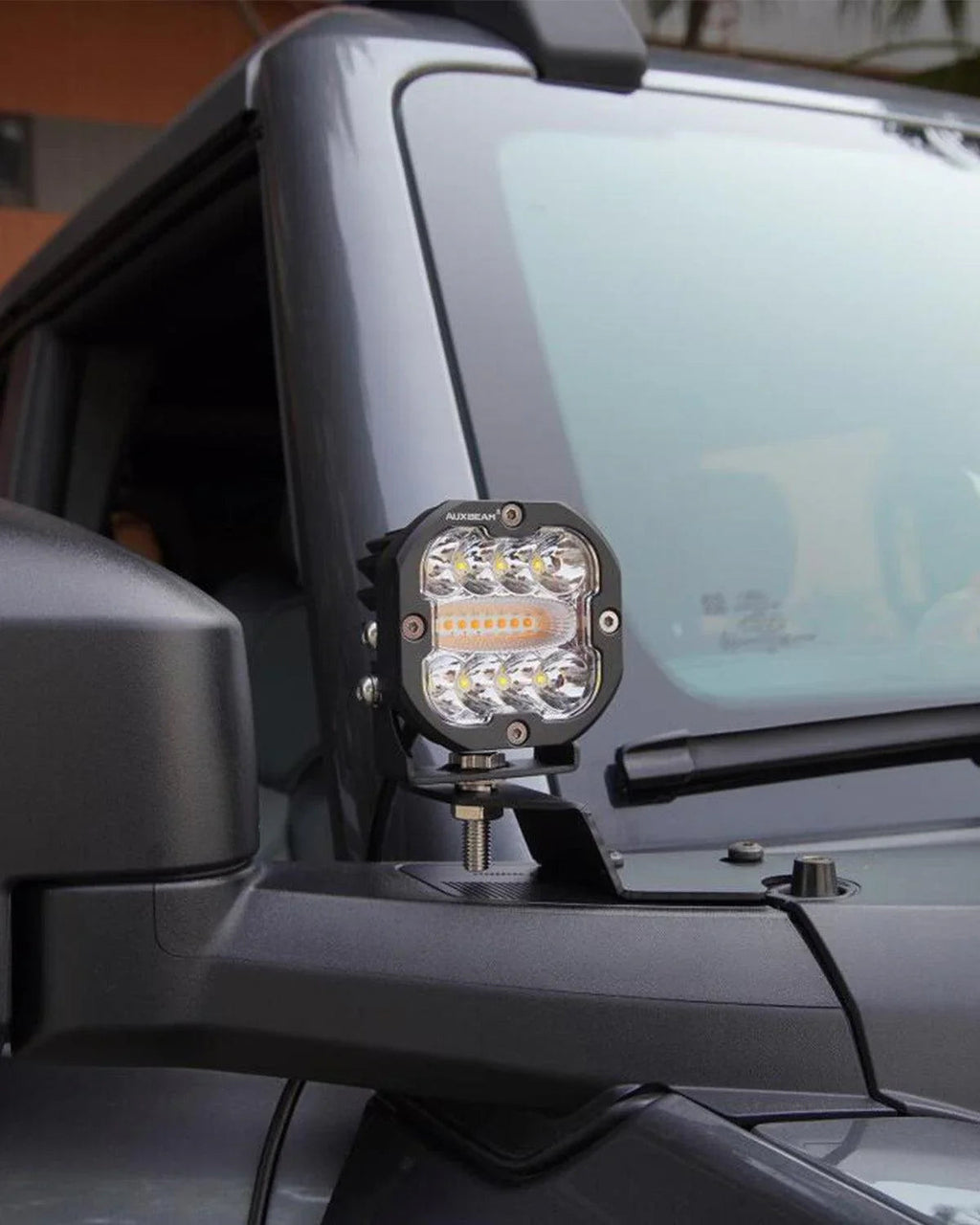 Auxbeam XP-ULTRA 3" 96W 6-Mode White & Amber Flashing LED Pods (Pair)
