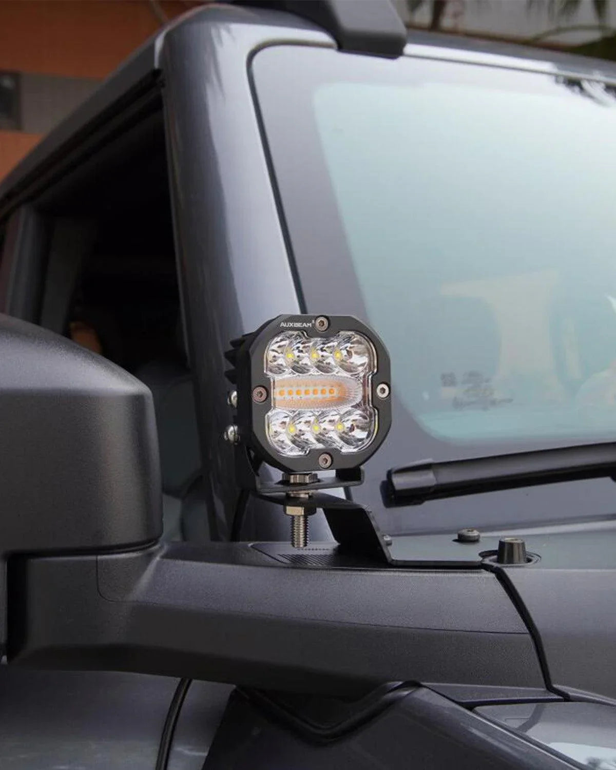 Auxbeam XP-ULTRA 3" 96W 6-Mode White & Amber Flashing LED Pods (Pair)