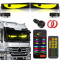 Auxbeam Devil's Eye programmable RGB LED windshield display