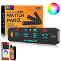 Auxbeam AS Series RGB Slim 4-Gang Switch Panel