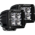 RIGID D-Series PRO Flood LED Pods Pair Black 202113