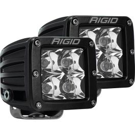 RIGID D-Series PRO Spot LED Pods Pair Black 202213