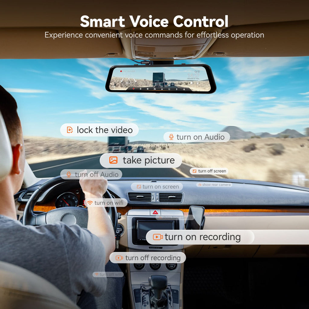 WOLFBOX G850Pro blind spot detection