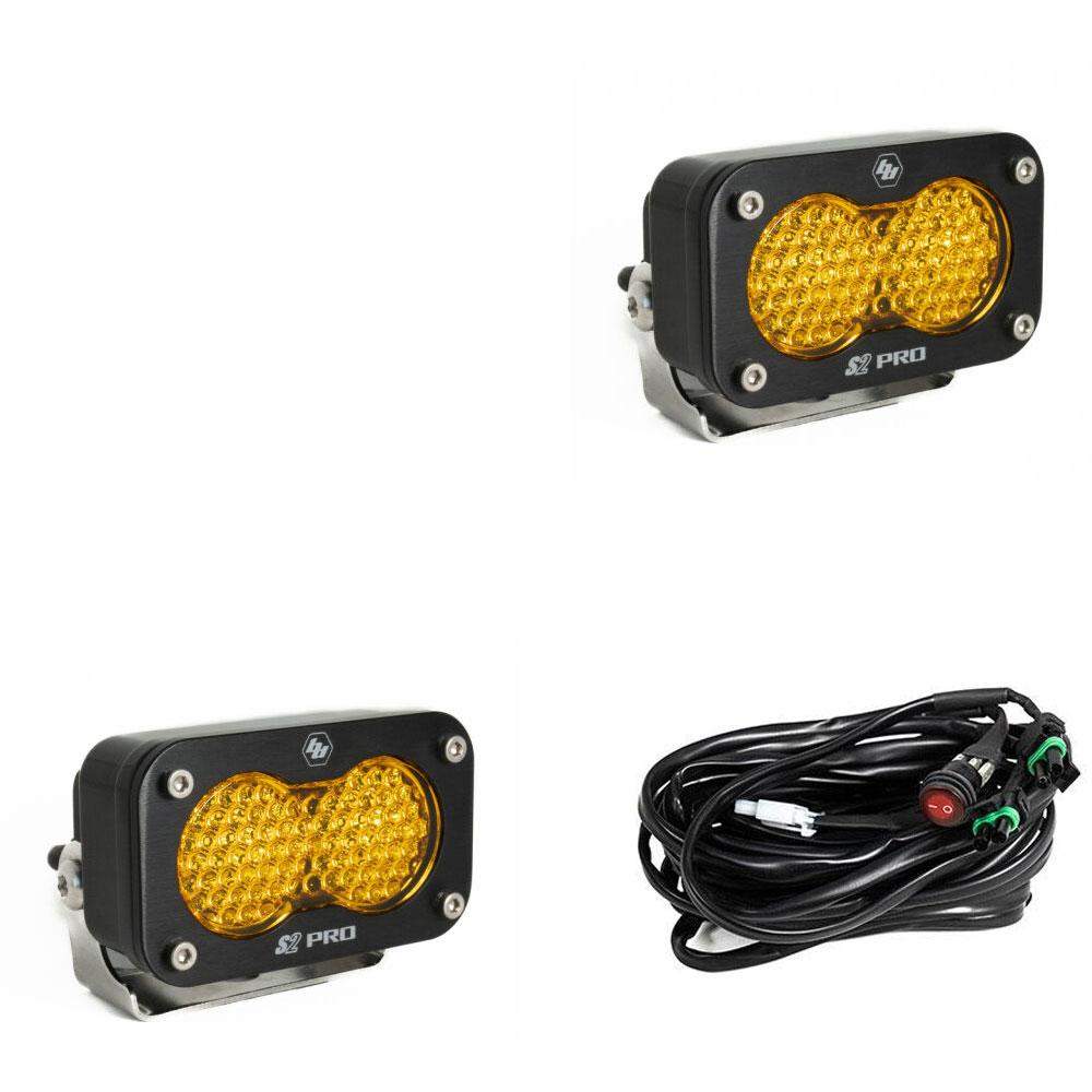 Baja Designs S2 Pro LED Auxiliary Light Pod Pair