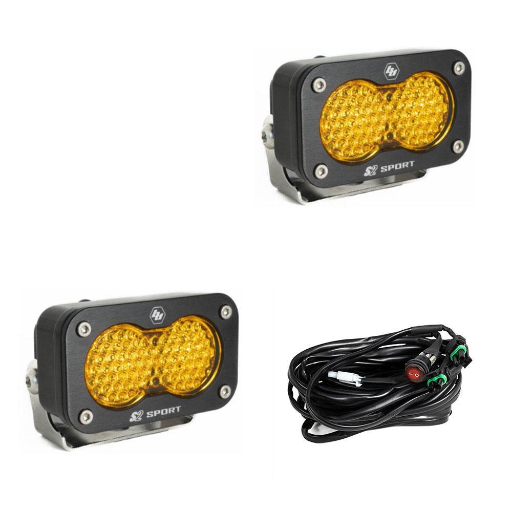 Baja Designs S2 Sport LED Auxiliary Light Pod Pair