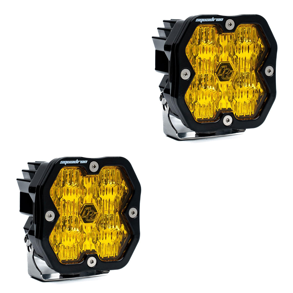 Baja Designs Squadron 2.0 Sport Black LED Auxiliary Light Pod Pair