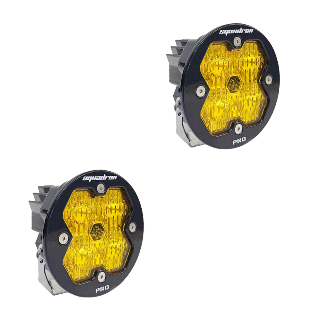 Baja Designs Squadron-R 2.0 Pro Black LED Auxiliary Light Pod Pair