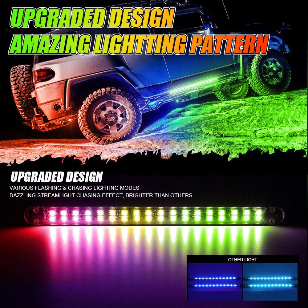 Auxbeam underglow color modes