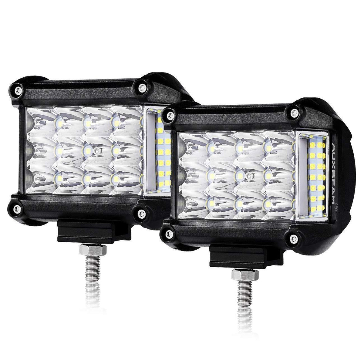 Auxbeam 4 inch 36W side-shooter combo beam LED pods