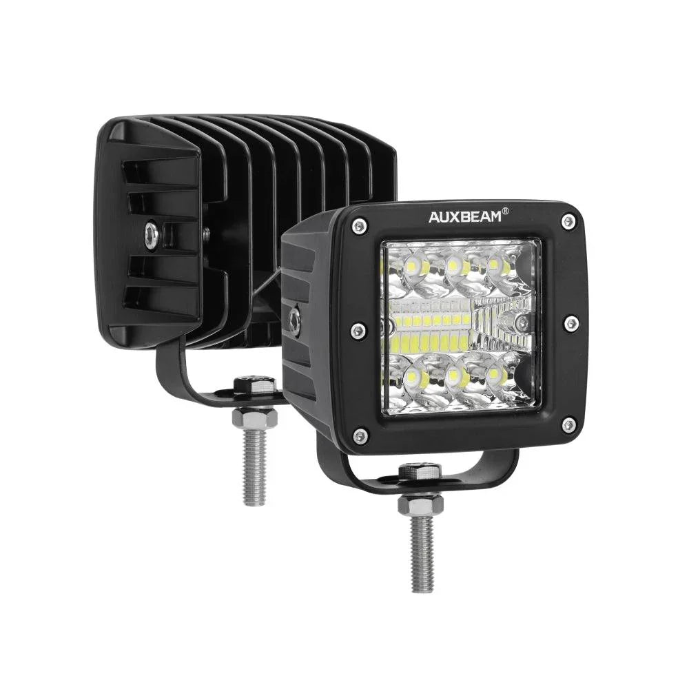 Auxbeam 3 inch spot LED pods white