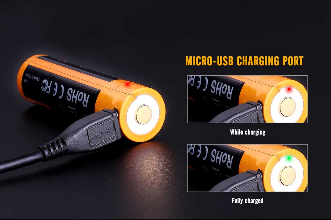 ARB-L18-2600U Built-in USB Rechargeable Battery