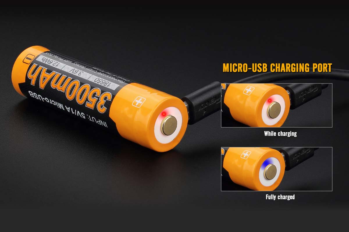 ARB-L18-3500U Built-in USB Rechargeable Battery