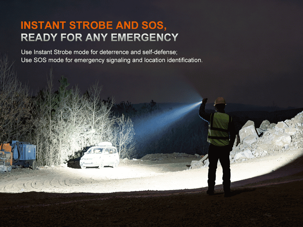 Fenix C7 V2.0 Rechargeable Flashlight