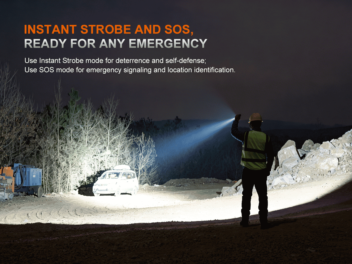 Fenix C7 V2.0 Rechargeable Flashlight