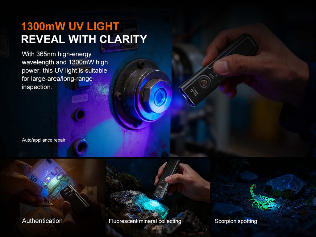 Fenix E06R PRO Flat Flashlight