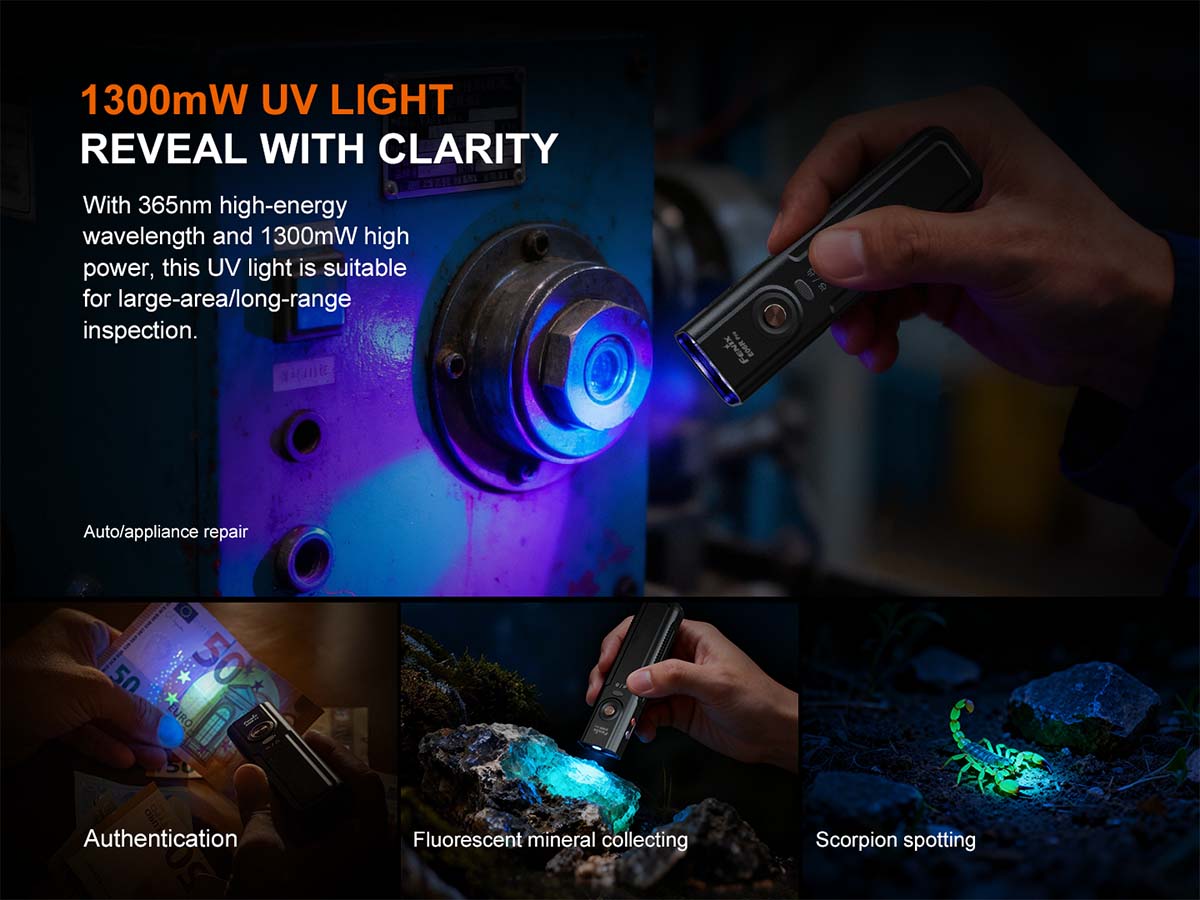 Fenix E06R PRO Flat Flashlight