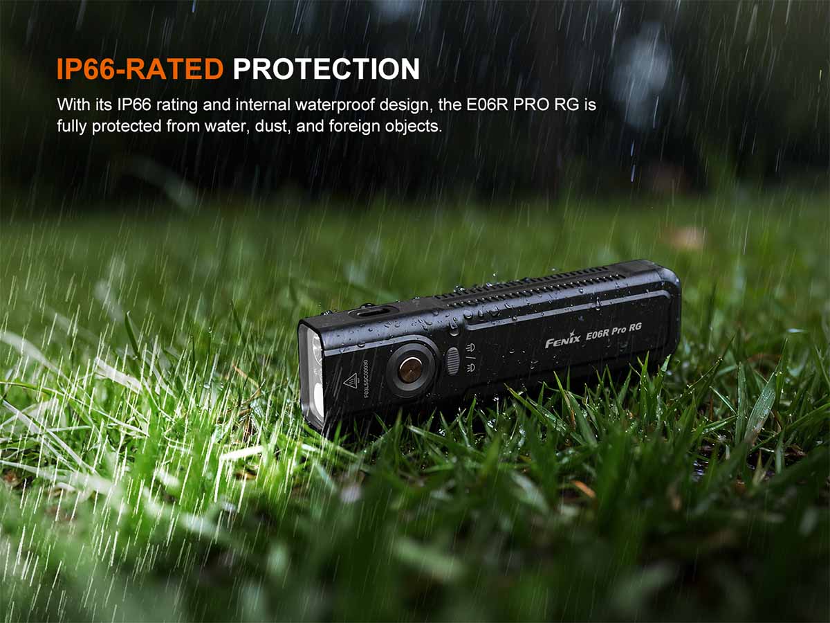 Fenix E06R PRO RG Flat Flashlight