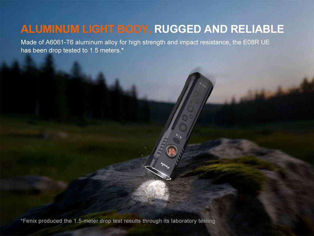 Fenix E08R UE Flat Flashlight