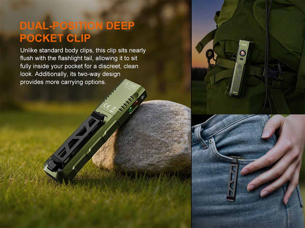 Fenix E08R UE Flat Flashlight