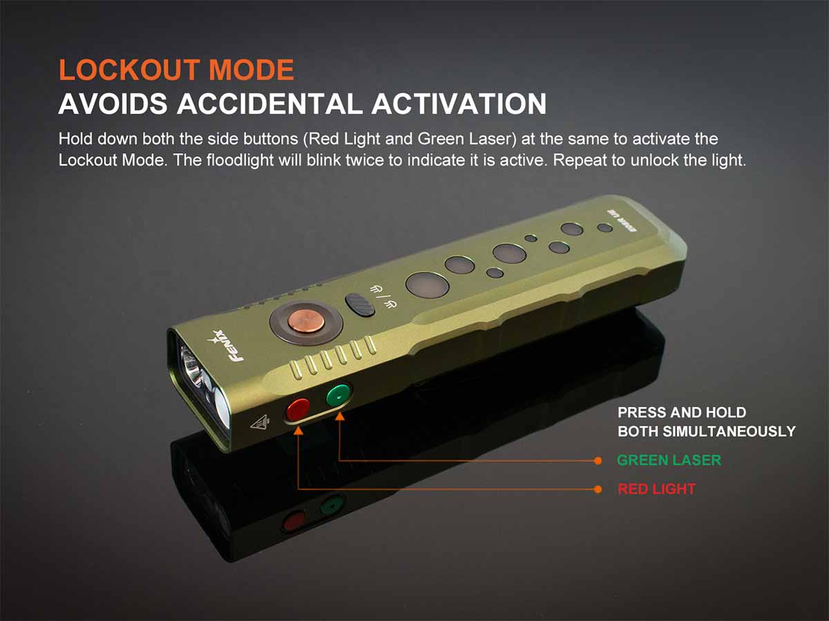 Fenix E08R UE Flat Flashlight