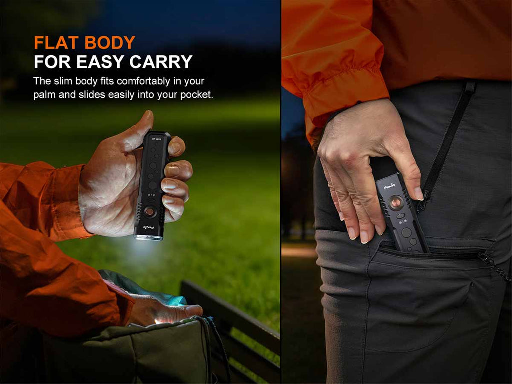 Fenix E08R UE Flat Flashlight
