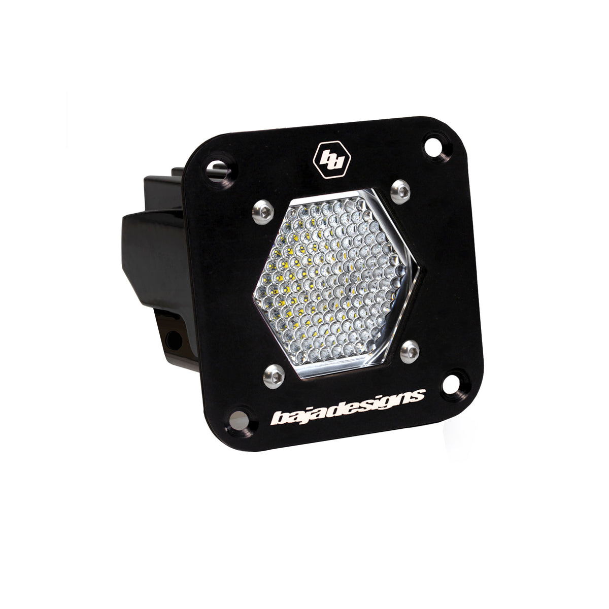 Baja Designs S1 Flush Mount Pod - Black - 381006