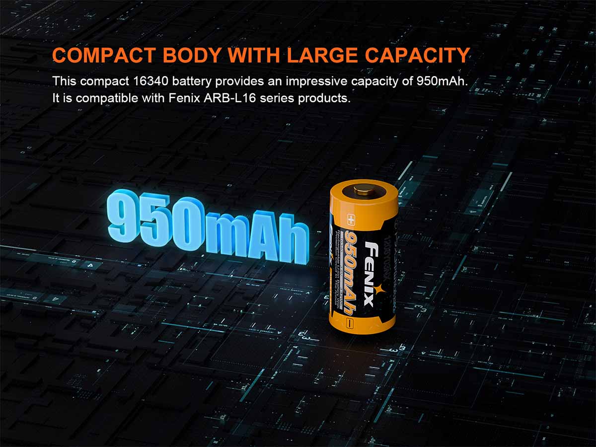Fenix ARB-L16-950P Rechargeable Battery