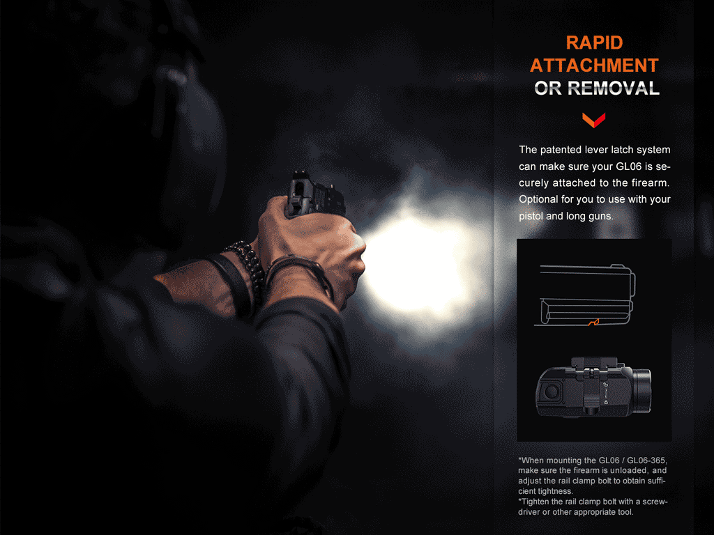 Fenix GL06 Compact Weapon Light