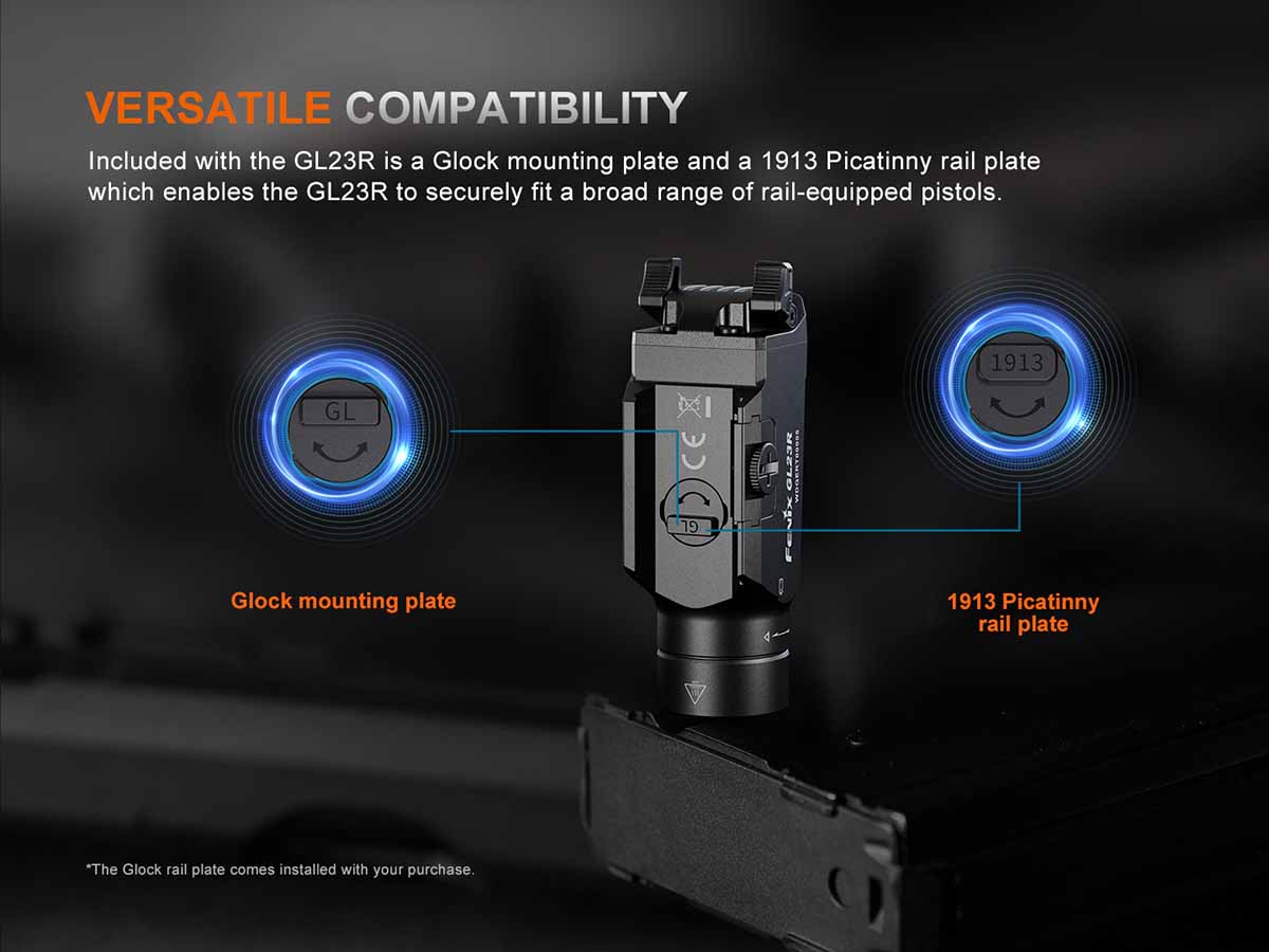Fenix GL23R Rechargeable Weapon Light