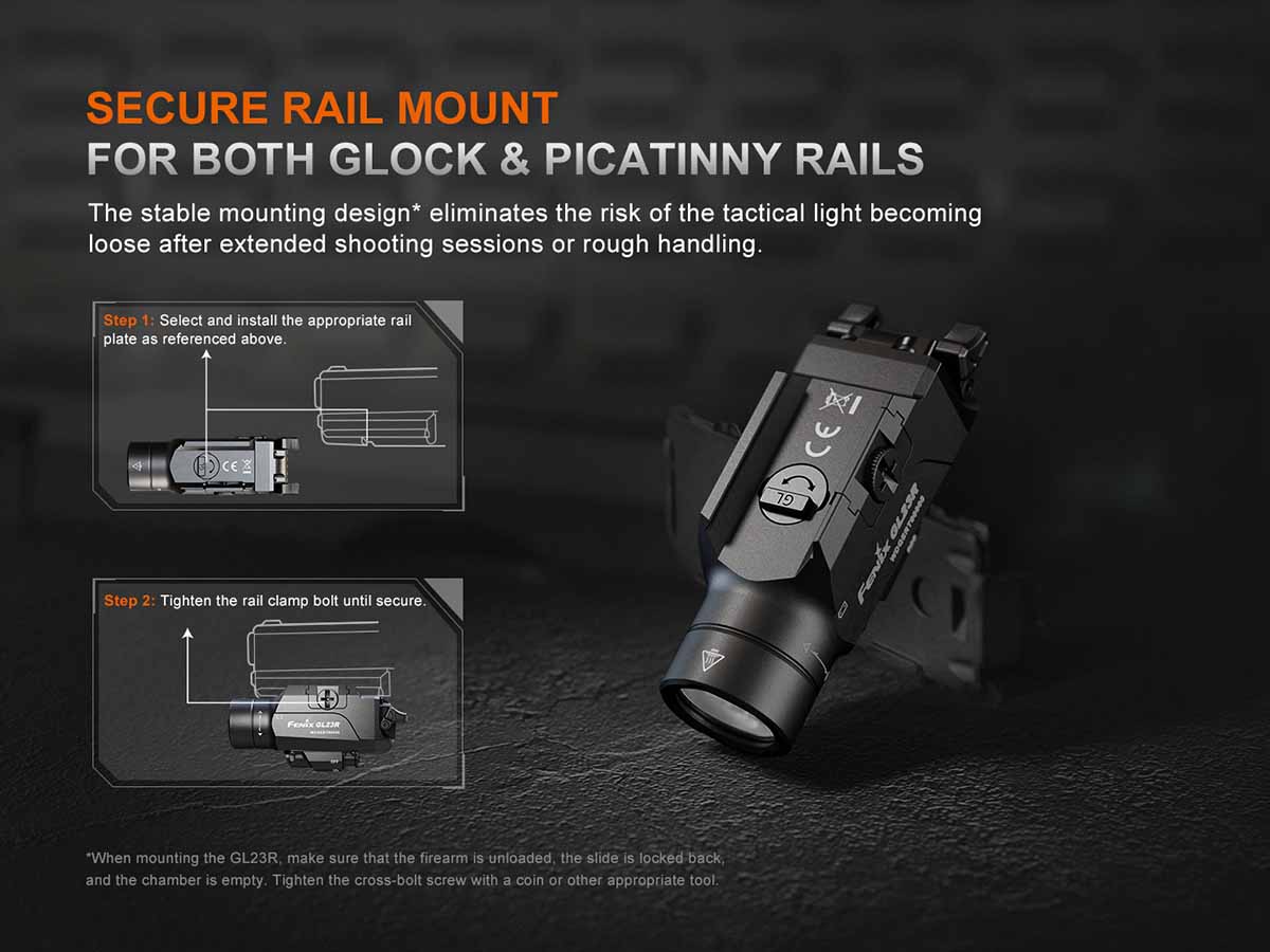 Fenix GL23R Rechargeable Weapon Light