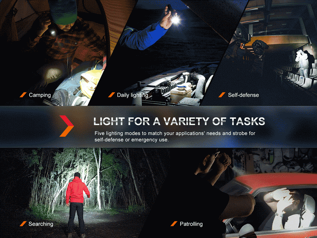 Fenix PD35R Rechargeable Flashlight