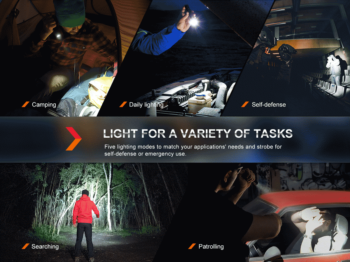 Fenix PD35R Rechargeable Flashlight