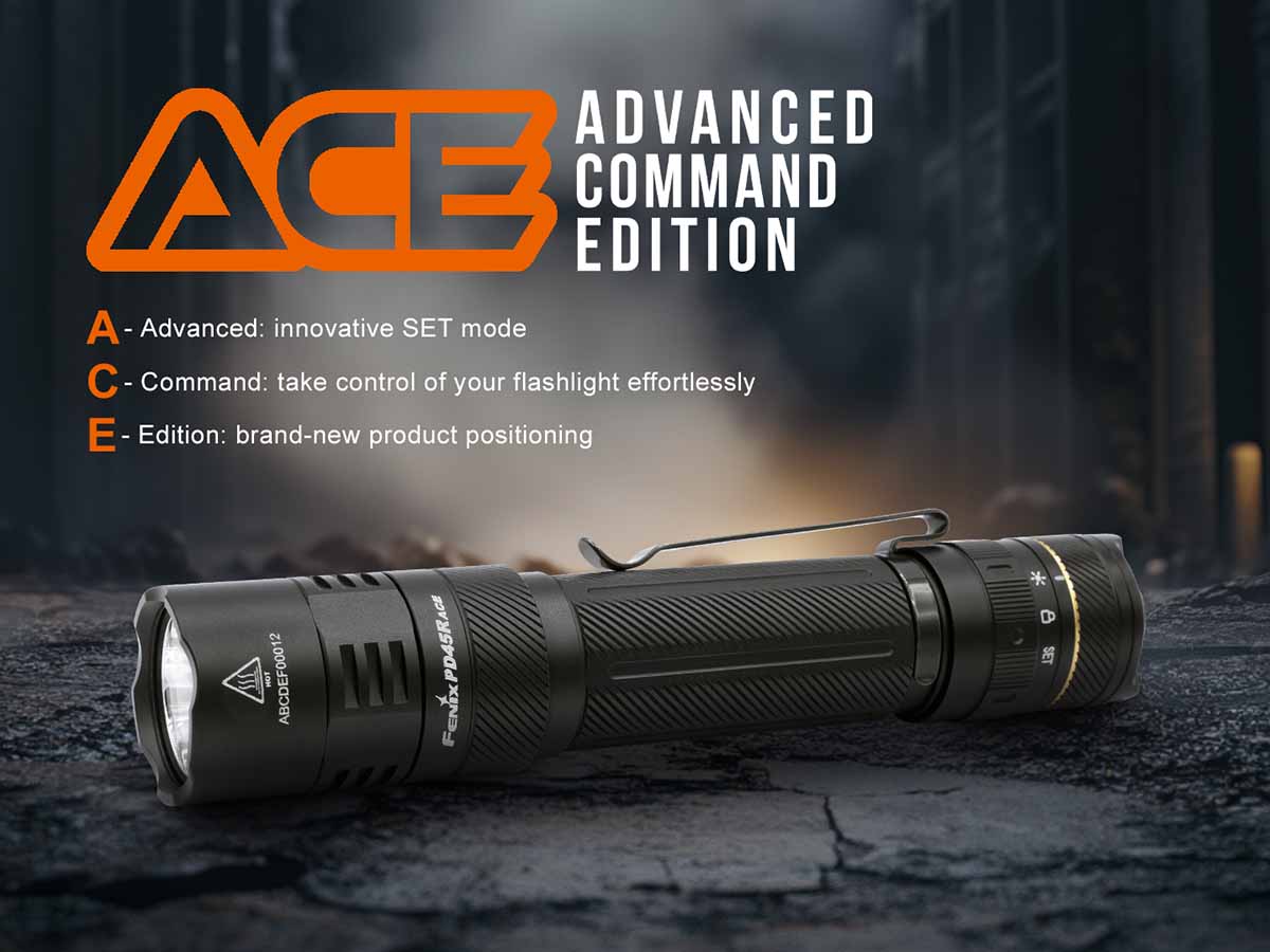 Fenix PD45R ACE Flashlight