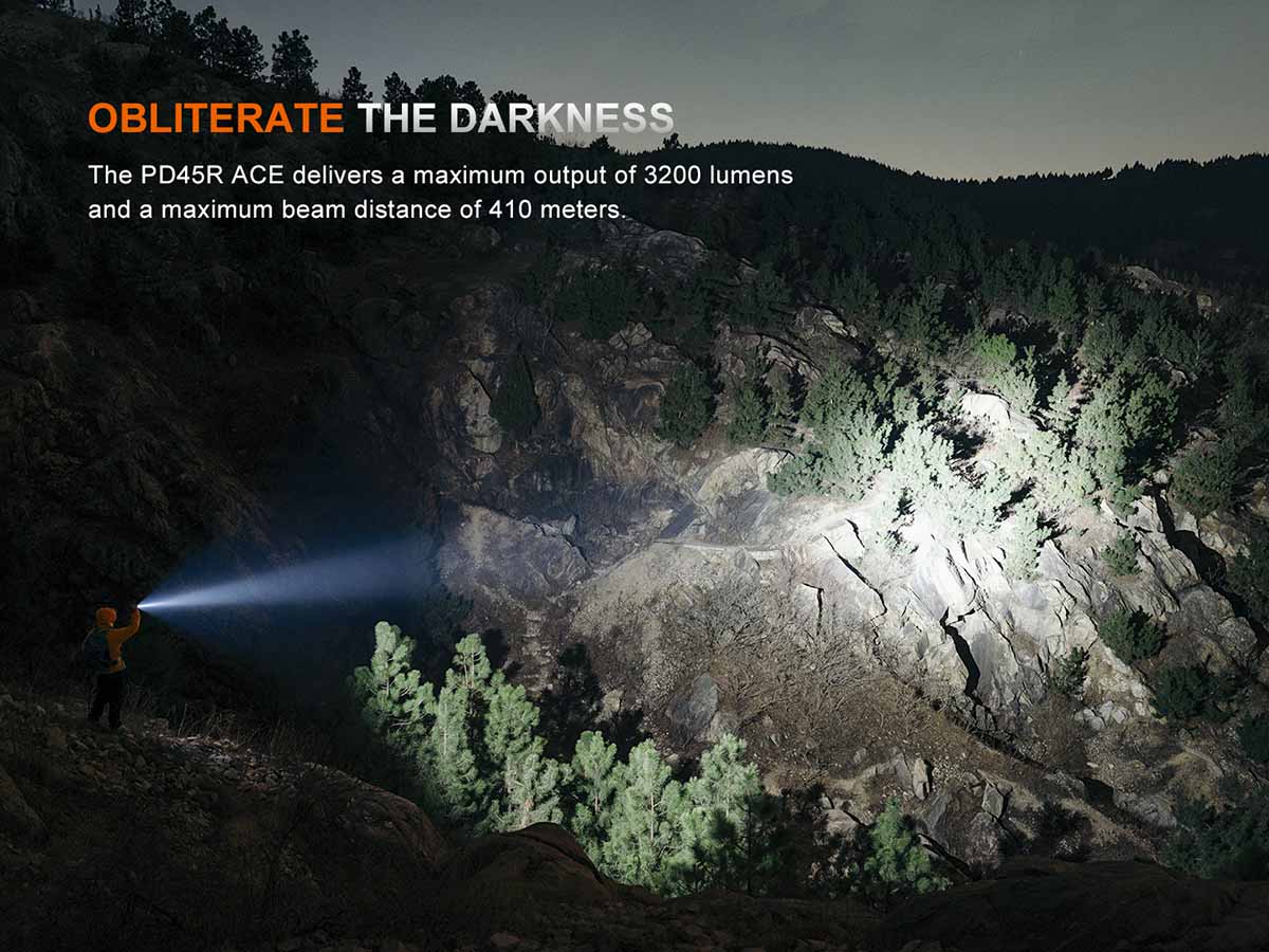 Fenix PD45R ACE Flashlight