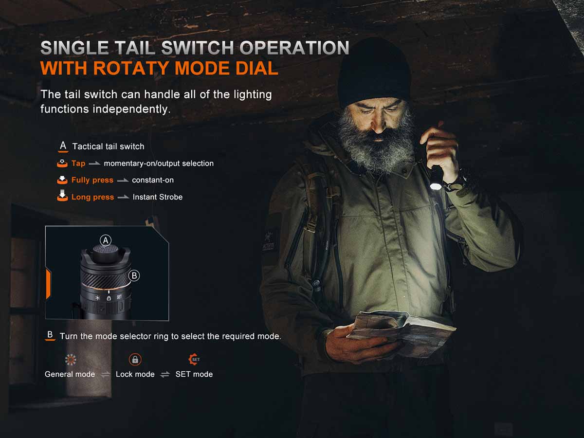 Fenix PD45R ACE Flashlight