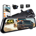 WOLFBOX G850Pro 12 inch mirror dash cam with ADAS