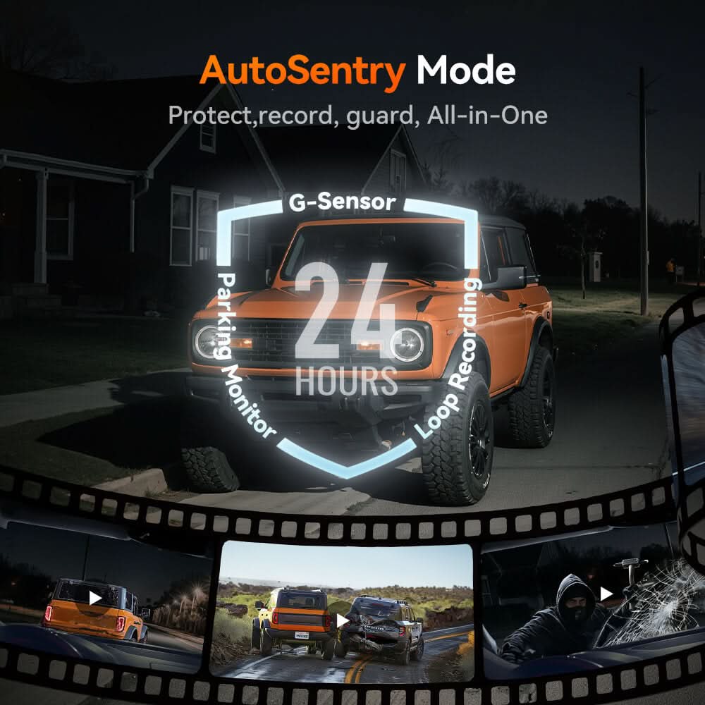 WOLFBOX G900Pro 24/7 parking mode