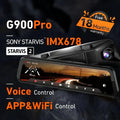 WOLFBOX G900Pro 12 inch mirror dash cam