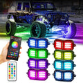 Auxbeam RGB LED rock lights kit