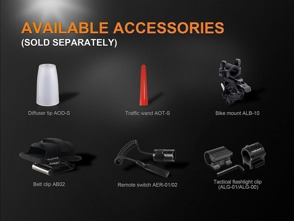 Fenix UC35 V2.0 USB Rechargeable Flashlight