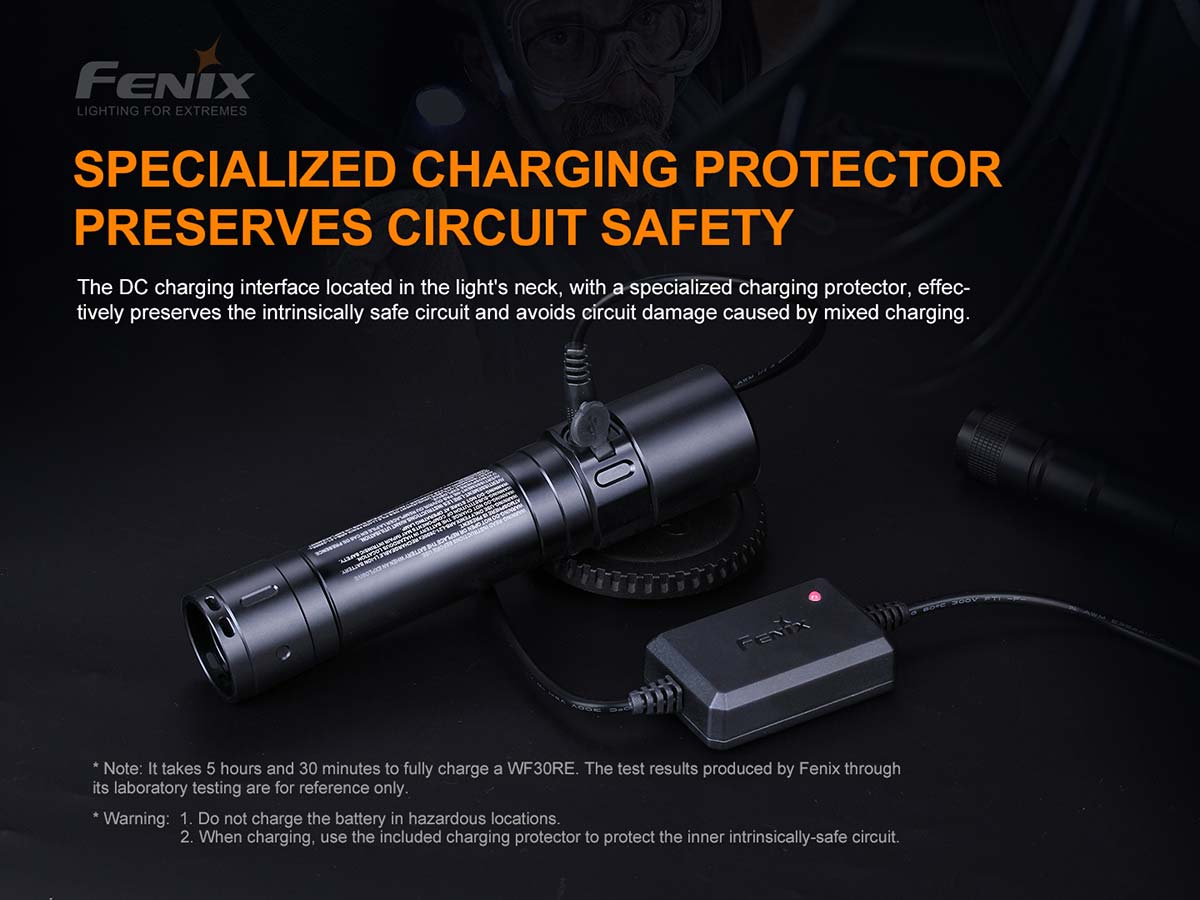Fenix WF30RE Intrinsically Safe Flashlight