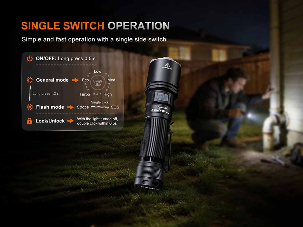 Fenix C7 PRO Rechargeable Flashlight