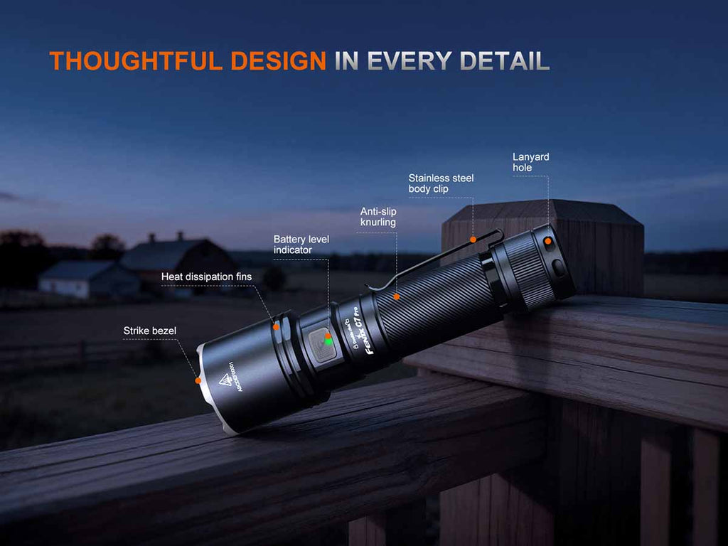 Fenix C7 PRO Rechargeable Flashlight