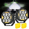 Auxbeam CUBE-Z 4 inch pods white DRL amber turn signal