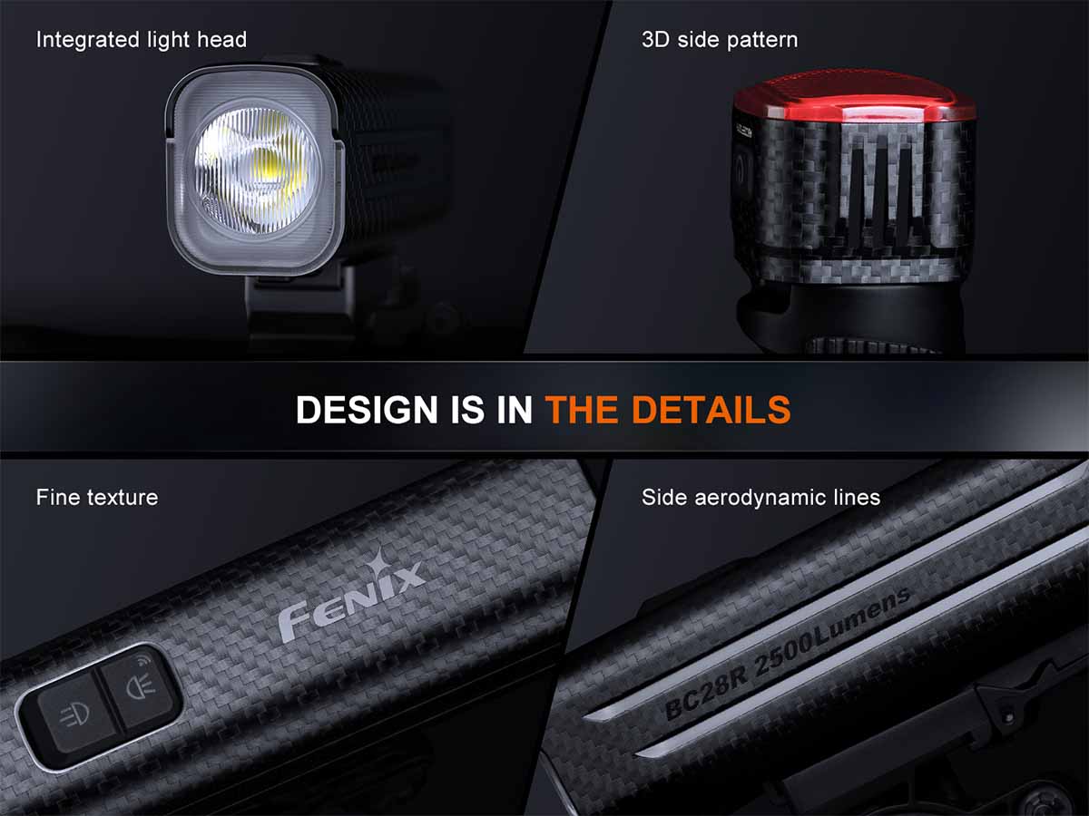 Fenix BC28R Rechargeable Bike Light Set