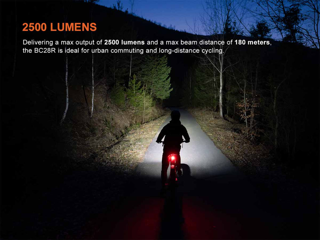 Fenix BC28R Rechargeable Bike Light Set