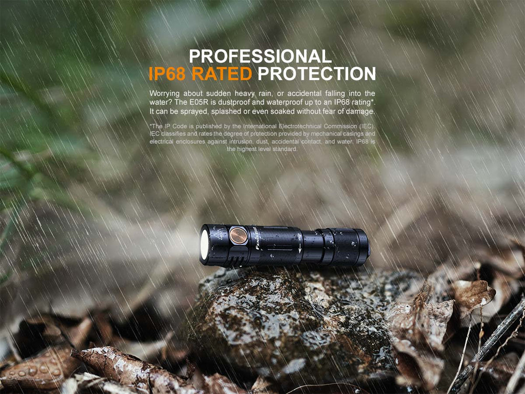 Fenix E05R Keychain Flashlight