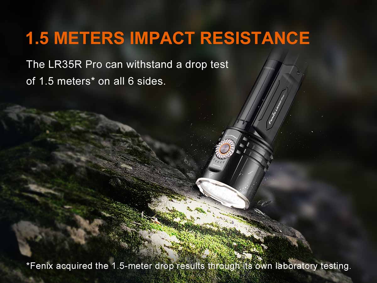 Fenix LR35R PRO 10000 Lumen Flashlight