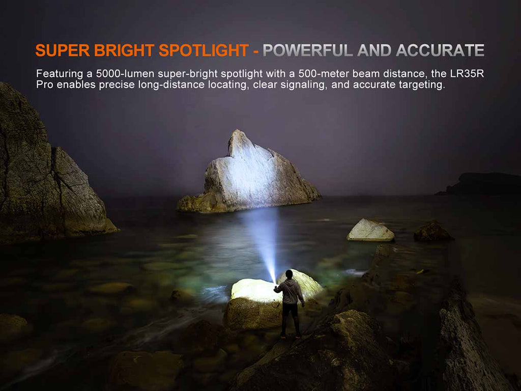 Fenix LR35R PRO 10000 Lumen Flashlight