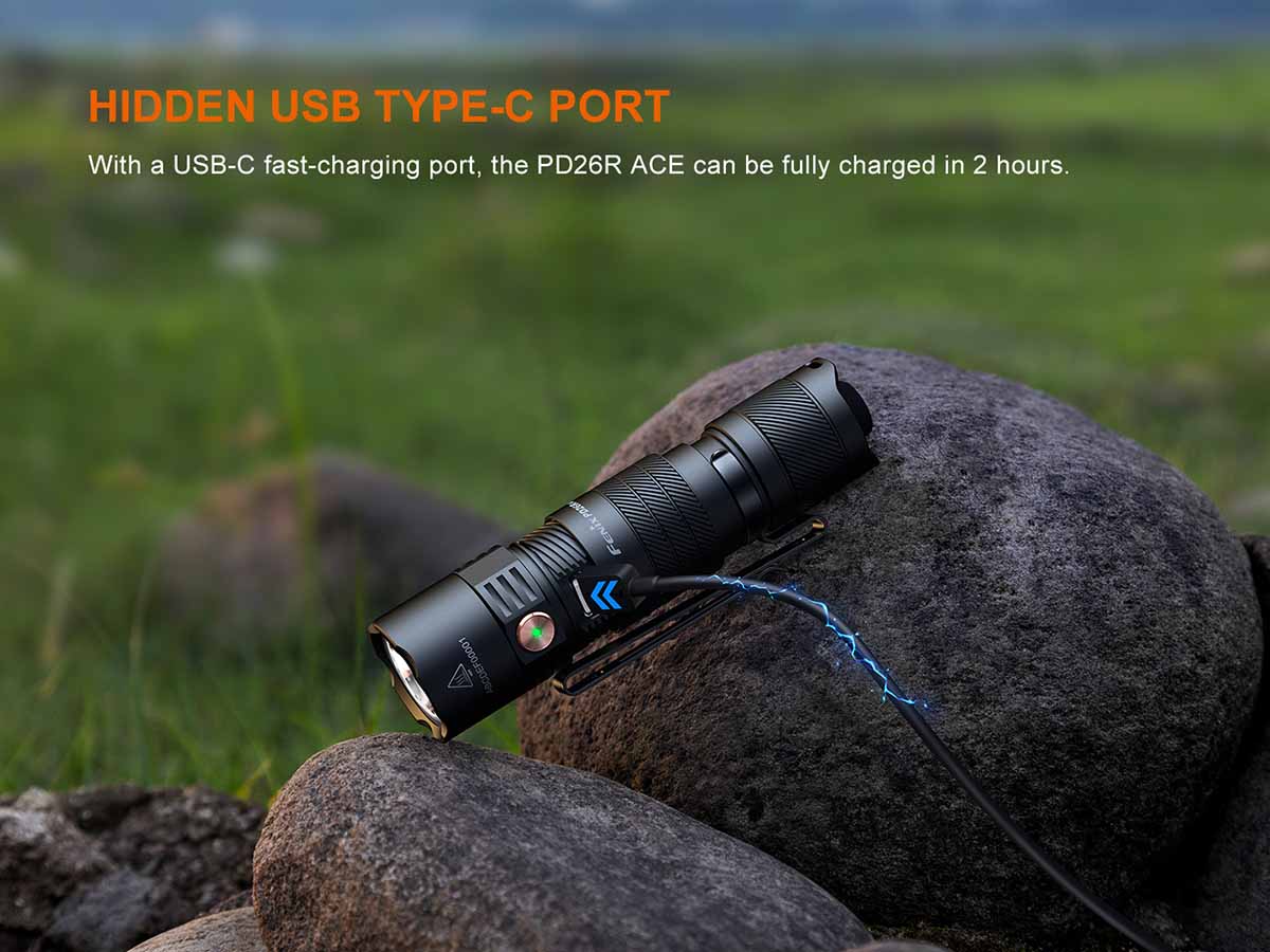 Fenix PD26R ACE Rechargeable Flashlight